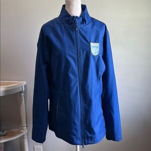 [Cutter & Buck] “Wellington Master’s” Blue Windbreaker Jacket - Size XL